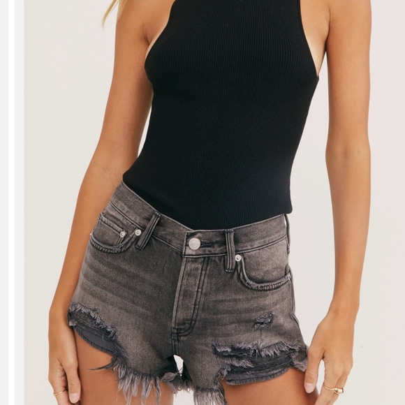 Free People Good Vibrations Shorts - Picture 1 of 8